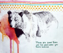 There are some lives you live and some you leave behind.jpg